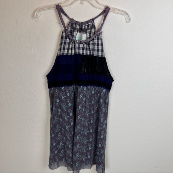 Free People halter top style dress/long tunic-Large - Picture 2 of 11